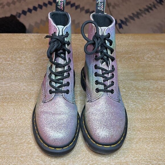 Dr. Martens Pascal Glitter Boots - Picture 2 of 10